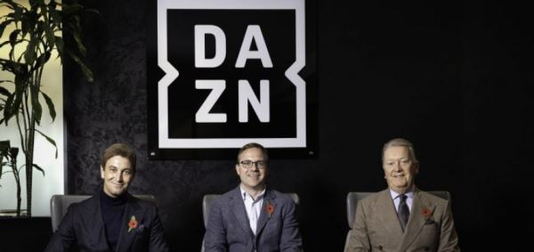 Queensberry подписала эксклюзивный контракт с DAZN